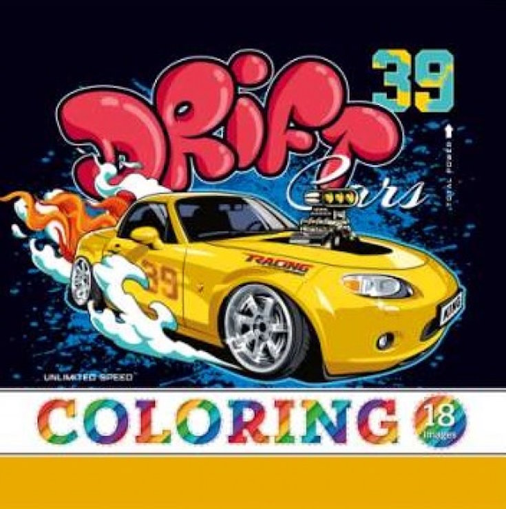 Розмальовка на 8 аркушів на скобі 20х20 см, ТМ Мандарин