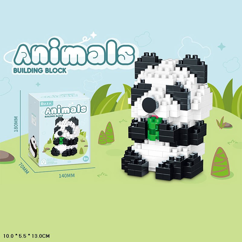 Конструктор «Animals» на 239 міні-деталей, у коробці 13х10х5,5 см