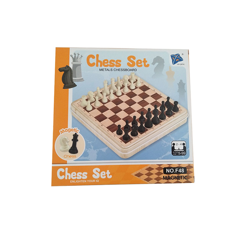 Настільна гра «Шахи» магнітна, у коробці 22,5х22,5х3 см