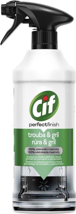 Засіб для чищення духовки та грилю «Cif Perfect Finish» з розпилювачем 435 мл