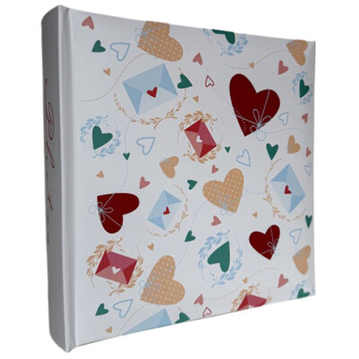 Фотоальбом «Post Love» на 200 фото 10х15см з паперовими аркушами та обкладинкою з ламінованого картону 22х22 см