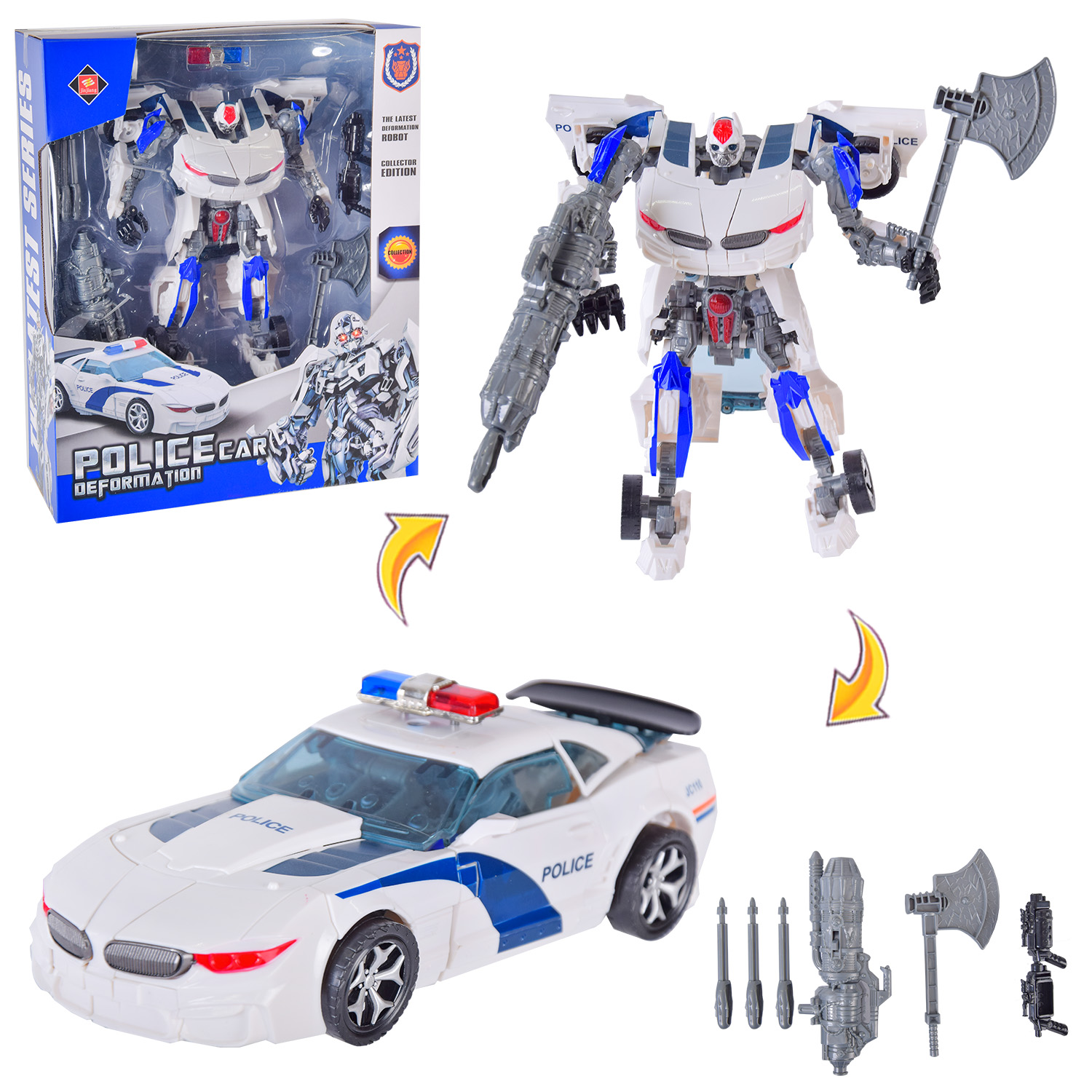 Трансформер 27х20х10 см, у коробці 37х30х13 см