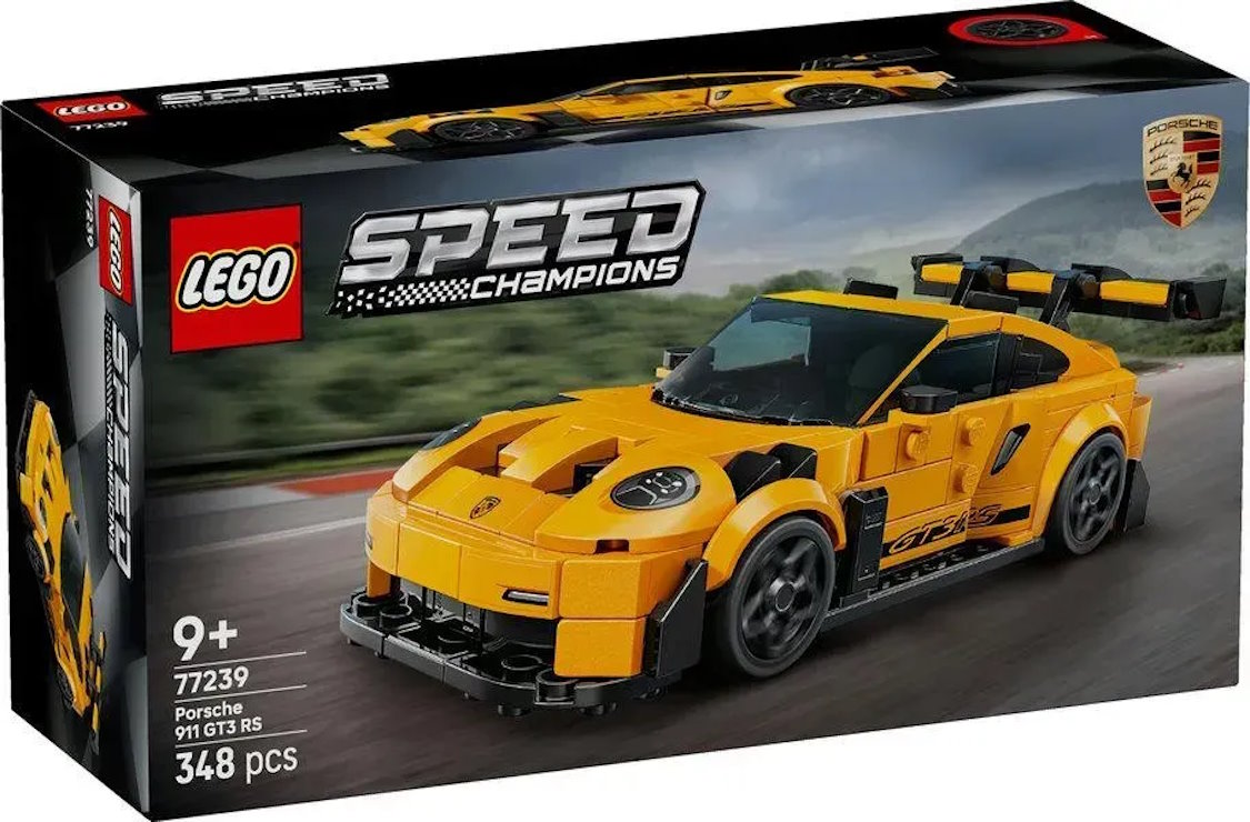 Конструктор «Суперкар Porsche 911 GT3 RS» на 348 деталей, у коробці 26х9х14 см,ТМ Lego