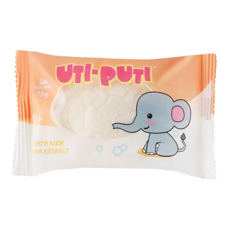 Мило «Уті-Путі» дитяче з екстрактом алое вера 75 г, ТМ Шик