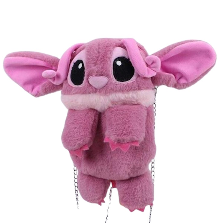 Рюкзак «Стіч» 29 см рожевий, ПП Копиця