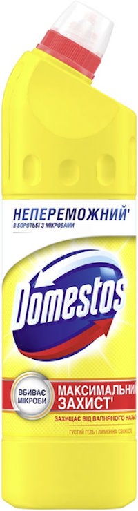Засіб для чищення туалету «DOMESTOS. Лимонна свіжість» 750 мл