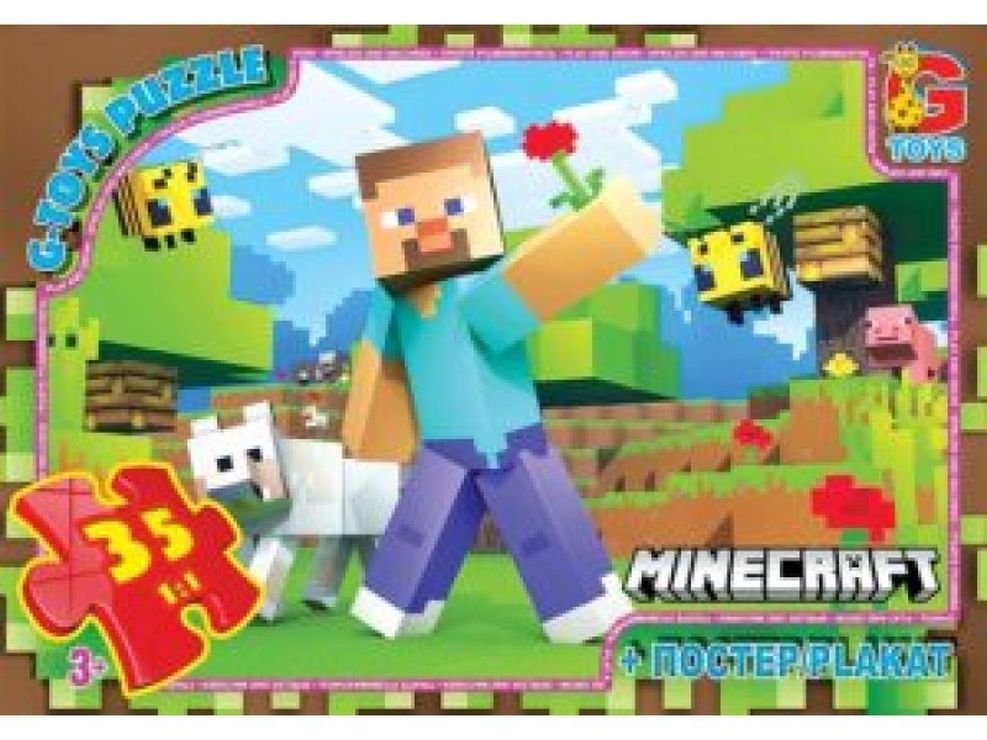 Пазли «Minecraft» на 35 елементів, ТМ G-Toys