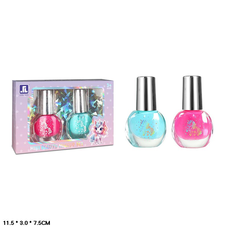 Дитяча косметика: лак для нігтів, у коробці 7,5х3х11,5 см