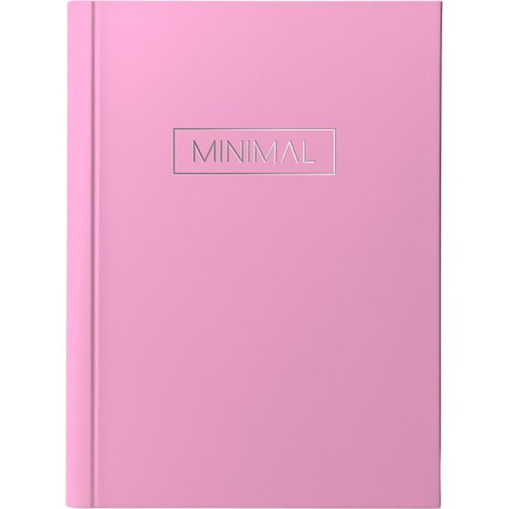 Блокнот «MINIMAL» А5 на 160 аркушів у клітинку з ламінованою обкладинкою, в асортименті, ТМ Рюкзачок