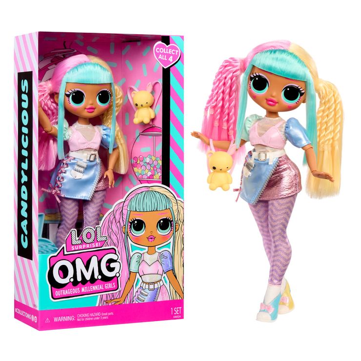 Лялька L.O.L.Surprise! серії «O.M.G. Entry. Цукерочка» 24 см, у коробці 27х6х15 см