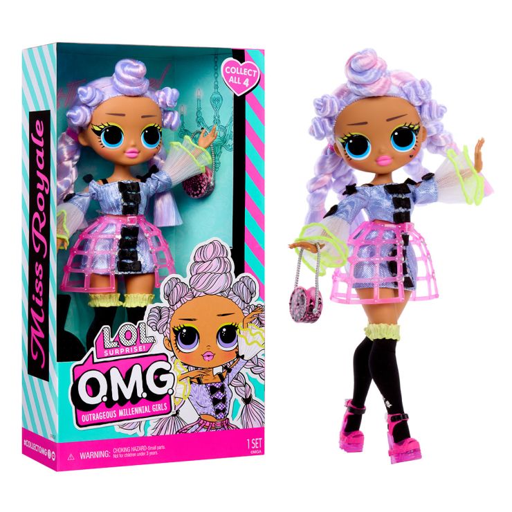 Лялька L.O.L.Surprise! серії «O.M.G. Entry. Міс Роял» 25,5 см, у коробці 27х6х15 см