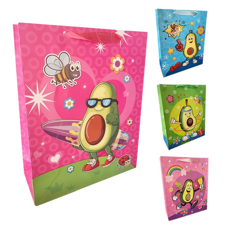 Пакет паперовий 31х40х12 см, в асортименті, TM Leader