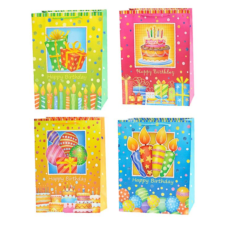 Пакет паперовий 31х40х12 см, в асортименті, TM Leader