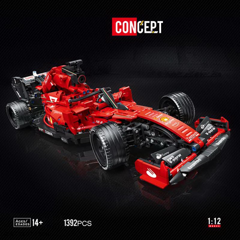 Конструктор «Болід 2» на 1329 деталей, у коробці 42х34х9 см