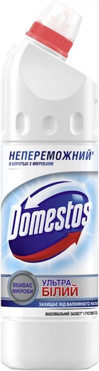 Засіб для чищення туалету «DOMESTOS.Ультра білий» 750 мл