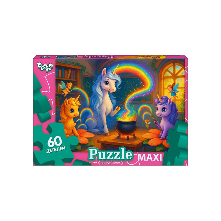 Пазли на 60 елементів, ТМ Данко Тойс