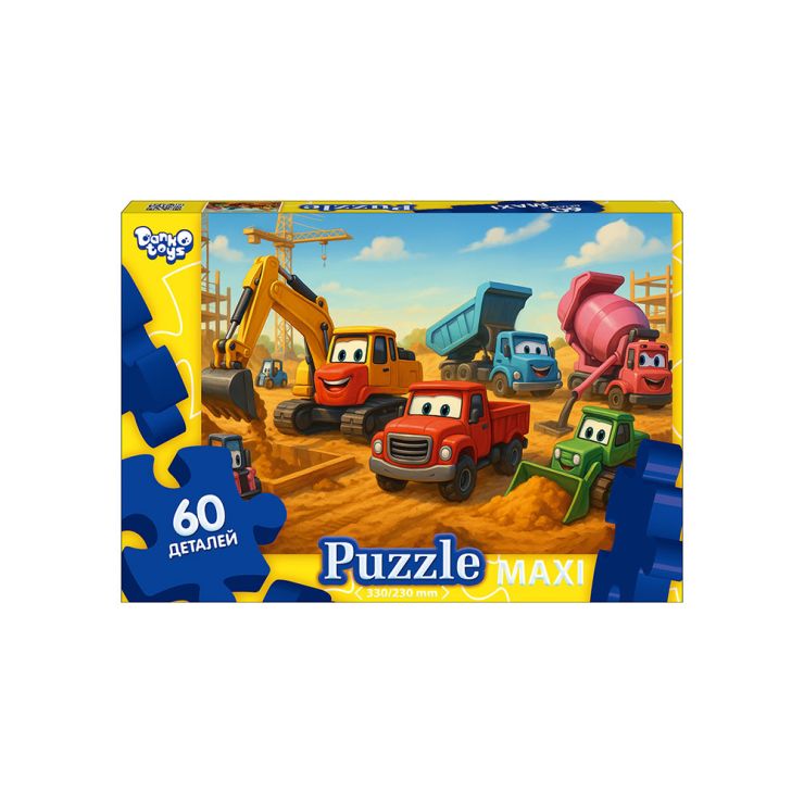 Пазли на 60 елементів, ТМ Данко Тойс