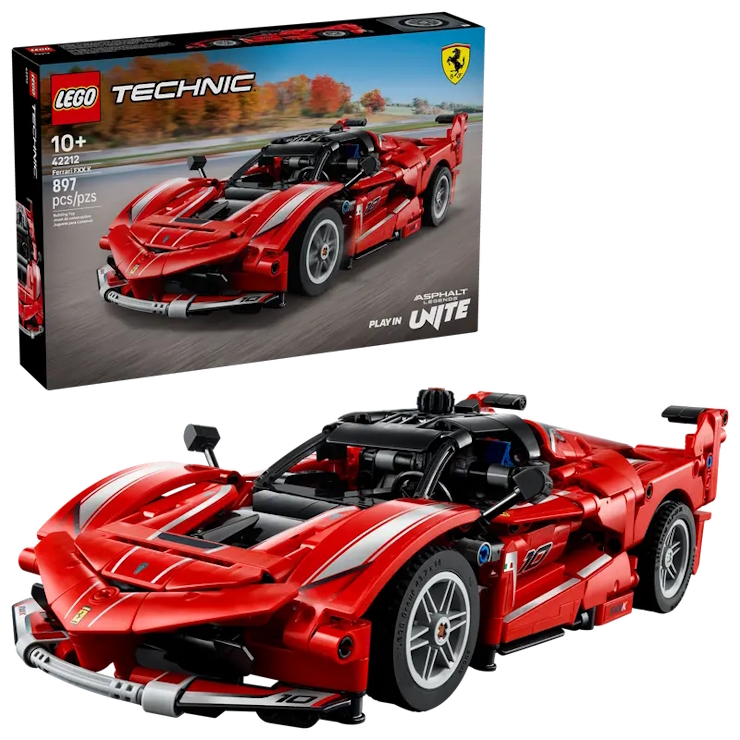 Конструктор «Ferrari FXX K» на 897 деталей, у коробці 26х8х38, ТМ Lego
