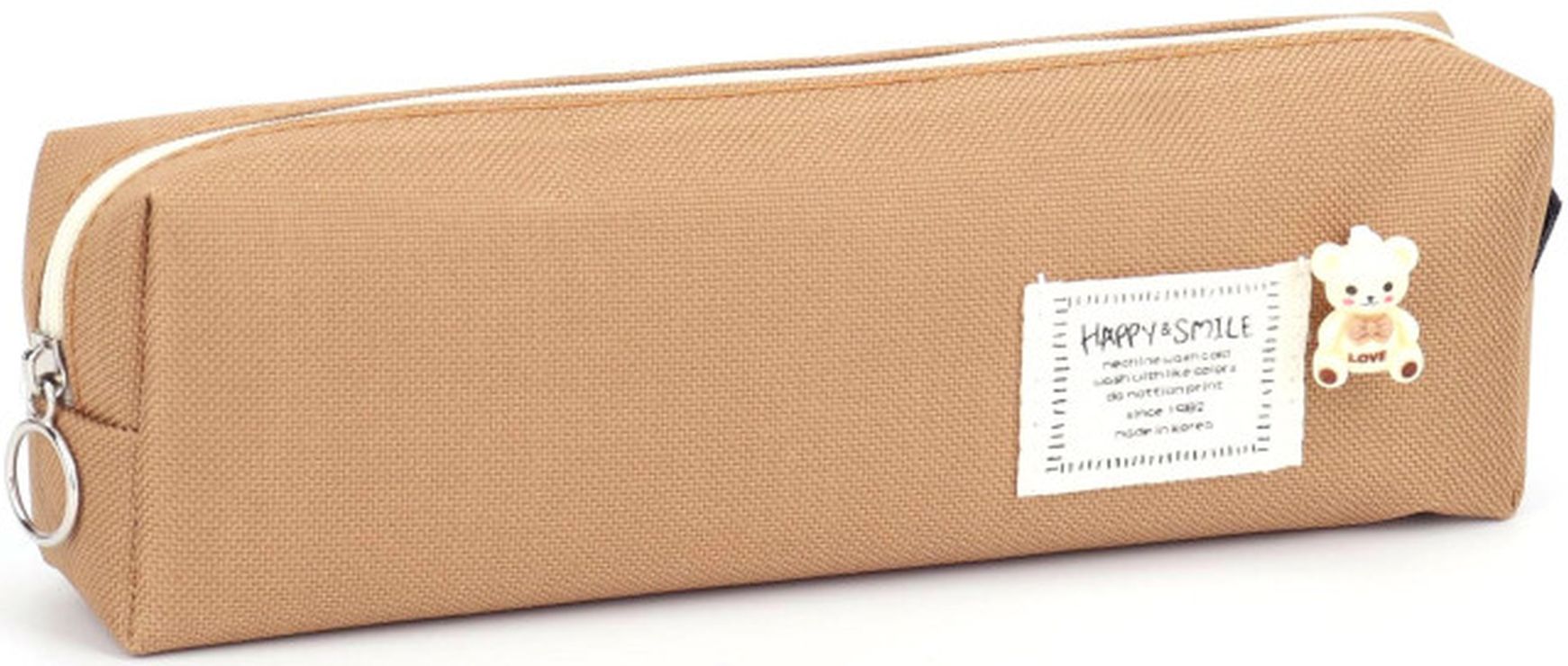 Пенал 21х4,5х6 см коричневий, ТМ Мандарин