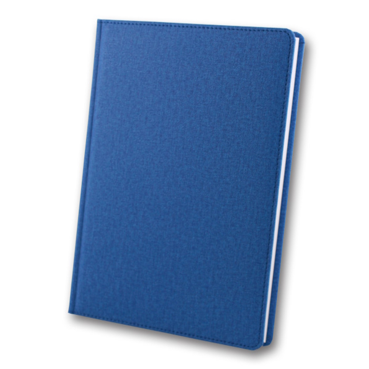 Щоденник недатований «Cambric» А5 на 168 аркушів, синій, ТМ Brisk