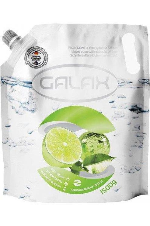 Мило рідке «Лайм» дойпак 1500 мл, ТМ GALAX