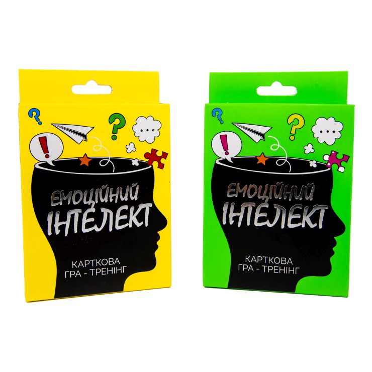Гра настільна «Емоційний інтелект» на 49 карток, в асортименті, у коробці 14х9х2,5 см, ТМ Strateg
