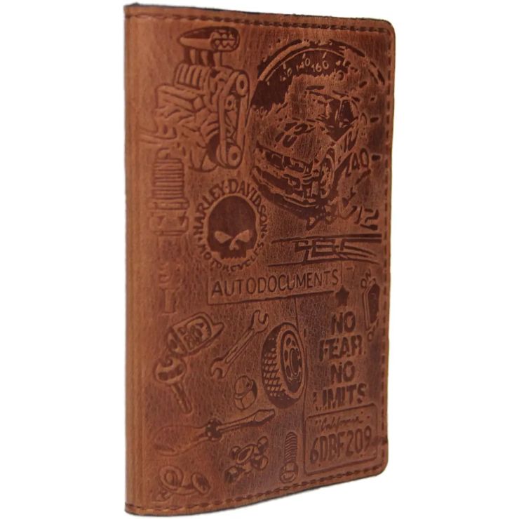 Обкладинка на автодокументи 13х9,5 см зі шкіри на 11 кишеньок, контік, Paul Jacobs