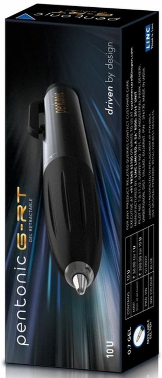 Ручка «GRT» гелева автоматична синя 0,7 мм, LINC