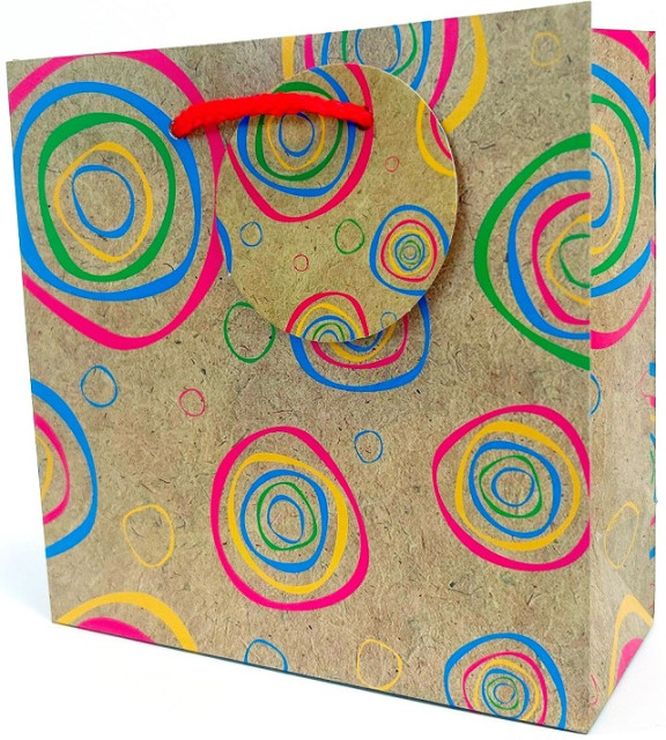 Пакет паперовий 16х16х7 см, ТМ Мандарин