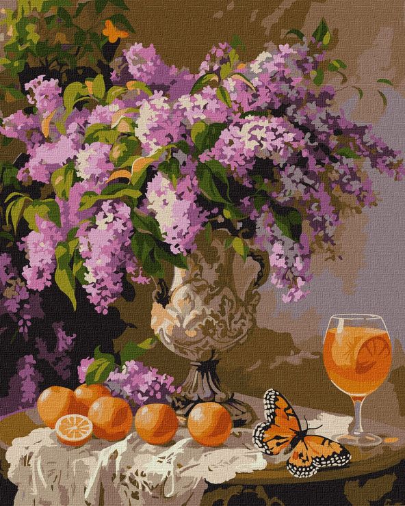 Картина за номерами «Бузковий аромат» 40х50 см, ТМ Ідейка