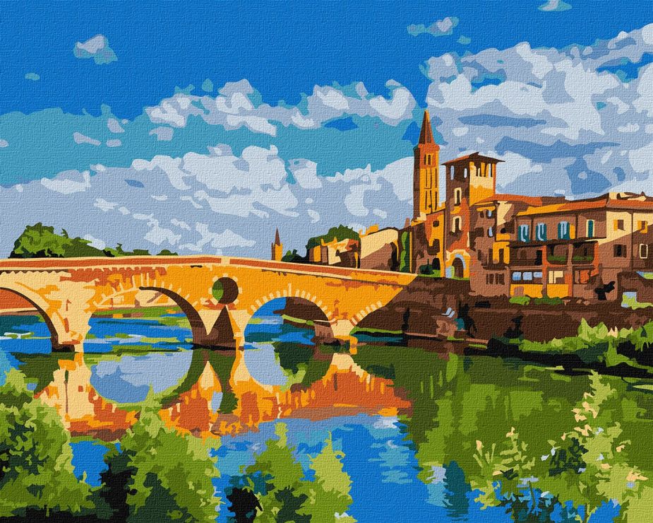 Картина за номерами «Захоплююче місто» 40х50 см, ТМ Ідейка