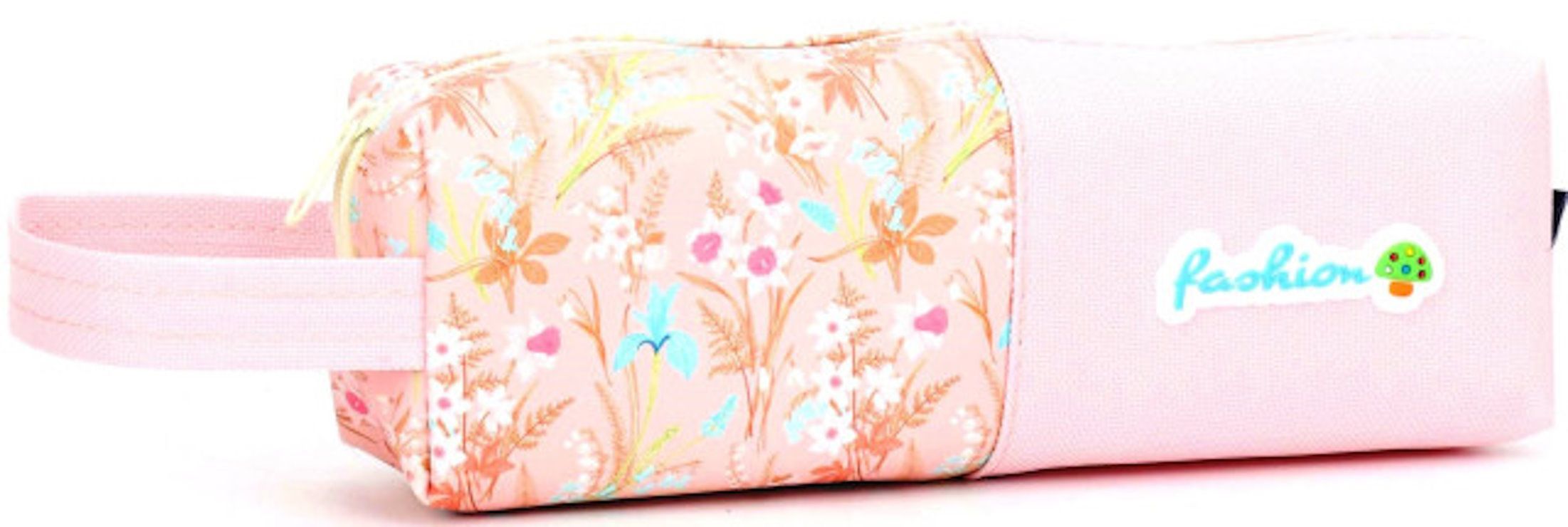 Пенал 21х4,5х6 см рожевий, ТМ Мандарин
