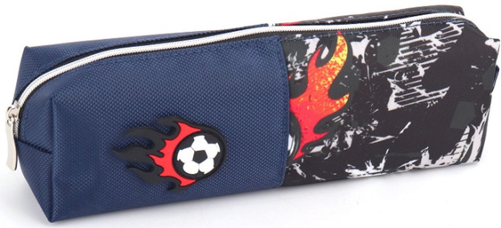 Пенал 21х4,5х6 см синій, ТМ Мандарин