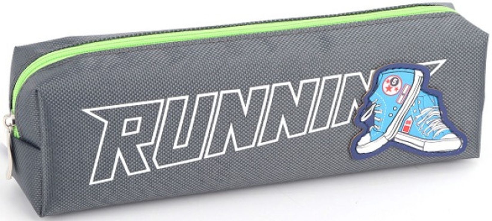 Пенал 21х4,5х6 см сірий, ТМ Мандарин