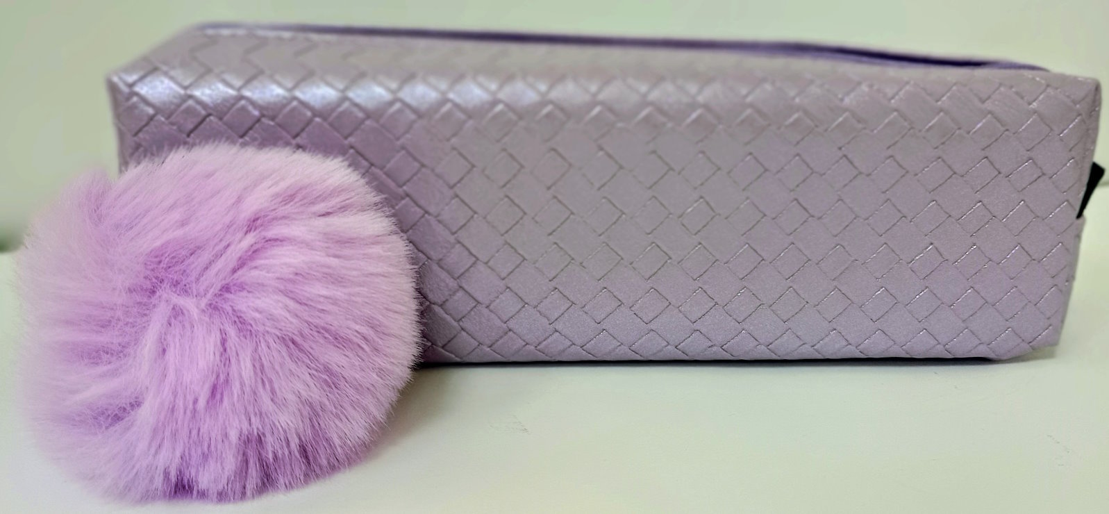 Пенал 21х4,5х6 см фіолетовий, ТМ Мандарин