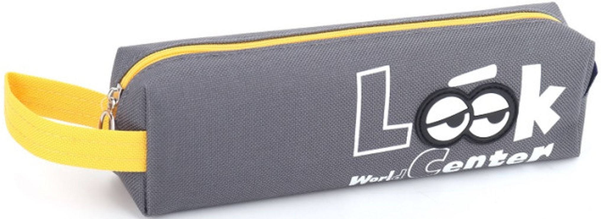 Пенал 21х4,5х6 см сірий, ТМ Мандарин