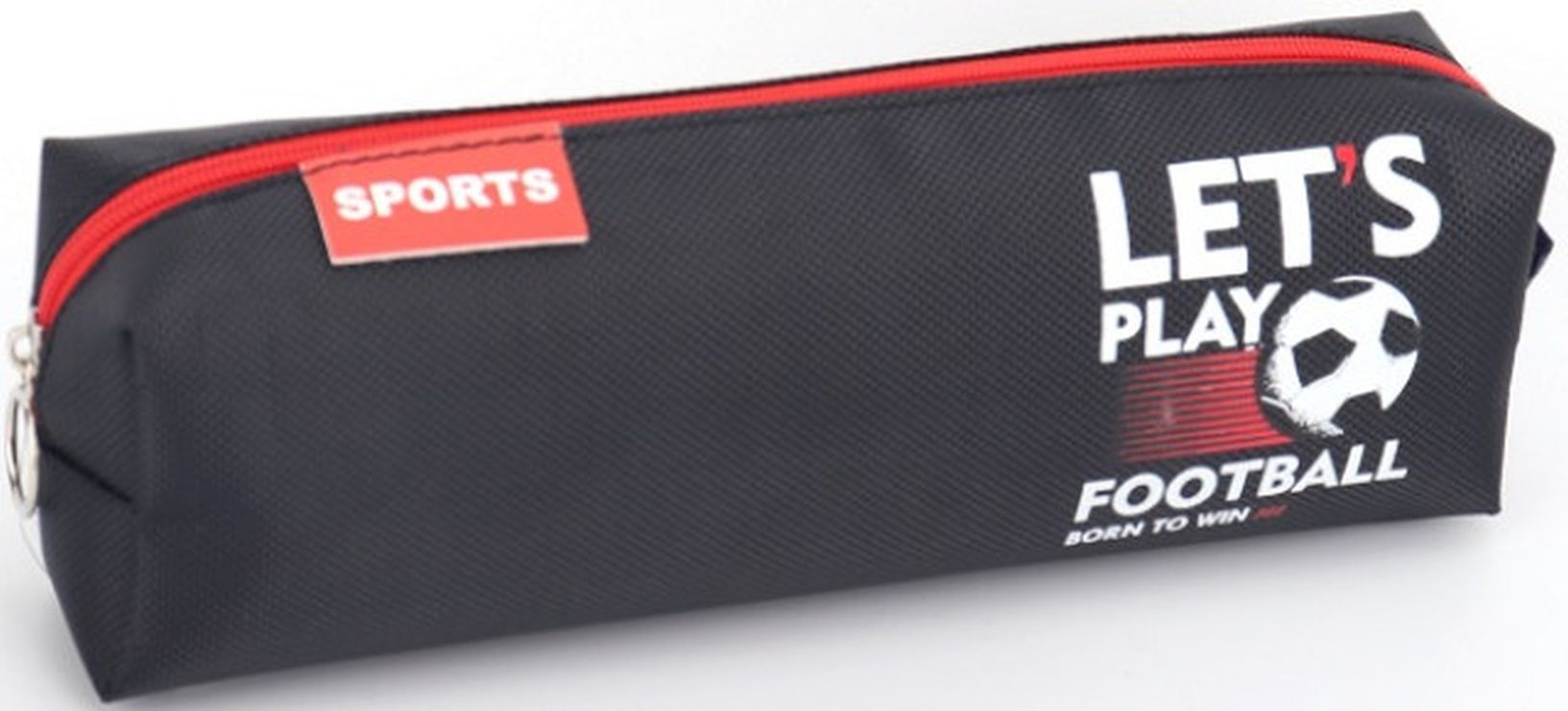 Пенал 21х4,5х6 см чорний, ТМ Мандарин