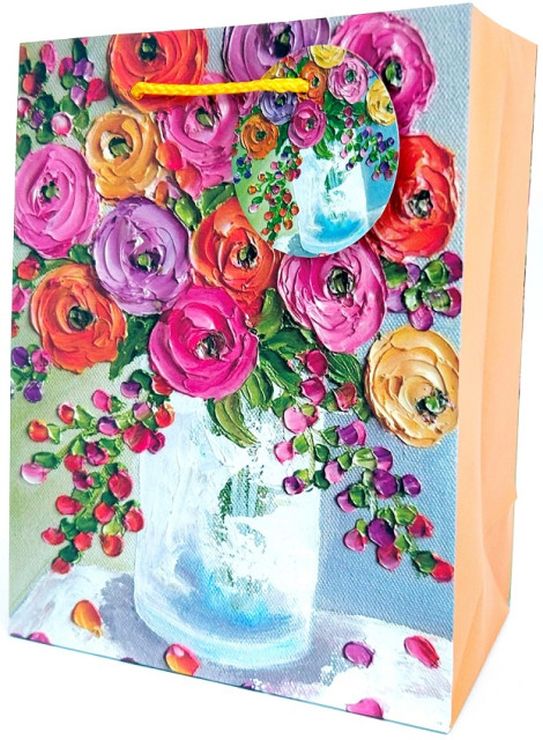 Пакет паперовий 18х23х10 см, ТМ Мандарин