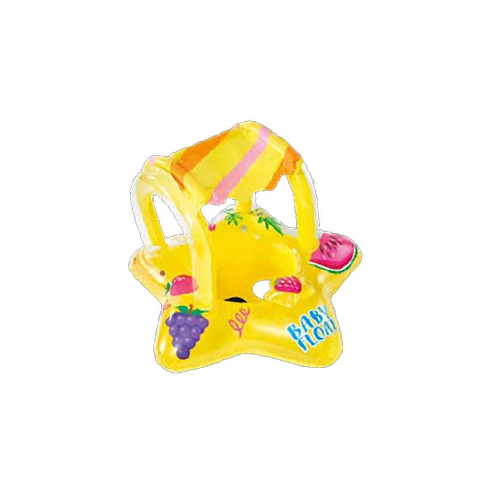 Плотик надувний 81х79 см з тентом на 1-2 роки, ТМ Intex