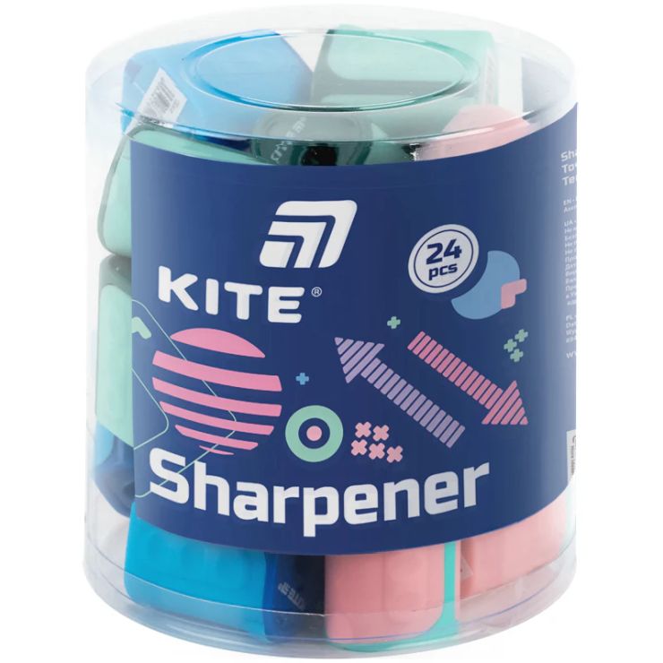 Точилка «Twist» з контейнером, в асортименті, ТМ Kite