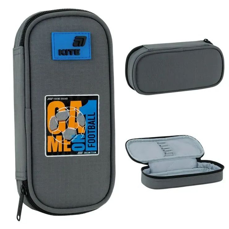 Пенал «Game on» 21х8,5х4,5 см, 662-7, ТМ Kite