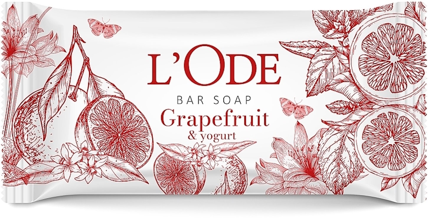 Мило «Грейпфрут і йогурт» тверде 60 г, L'ODE