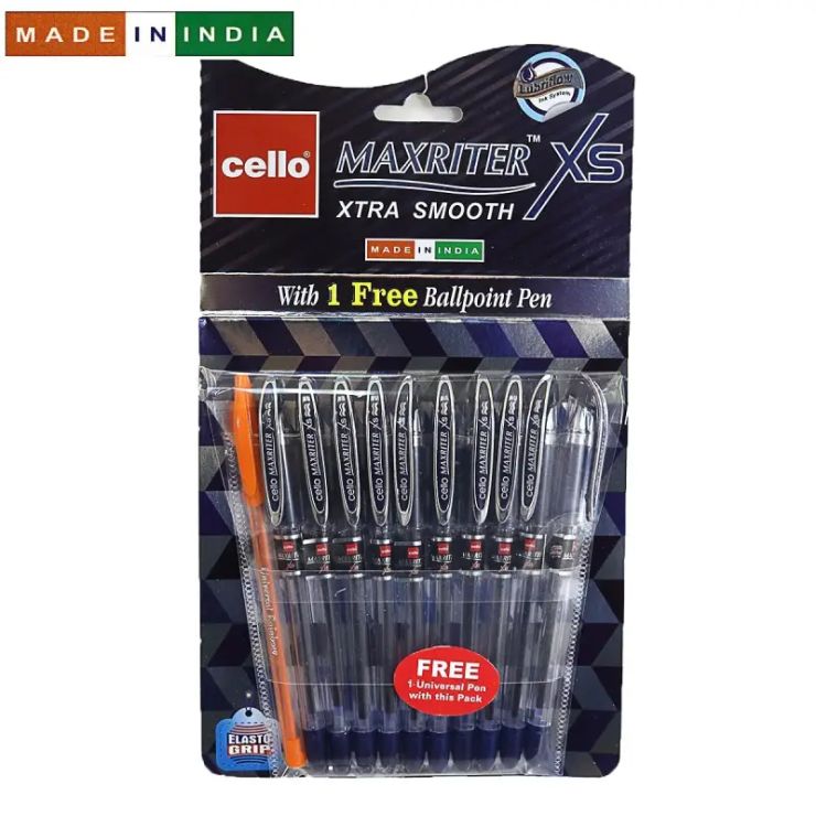 Ручка «Maxriter XS» кулькова синя 0,7 мм + додаткова, ТМ Cello