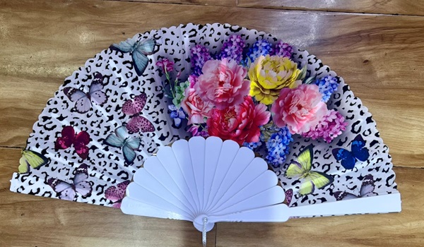 Віяло «Фантазія» 23 см, в асортименті