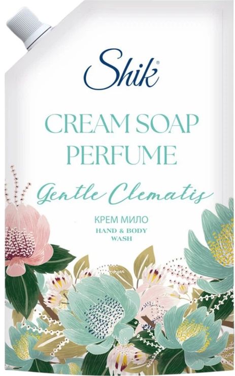 Крем-мило «Ніжний клематис» дойпак 900 мл, ТМ Shik
