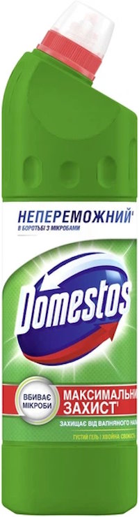 Засіб для чищення туалету «DOMESTOS. Хвойна свіжість» 750 мл