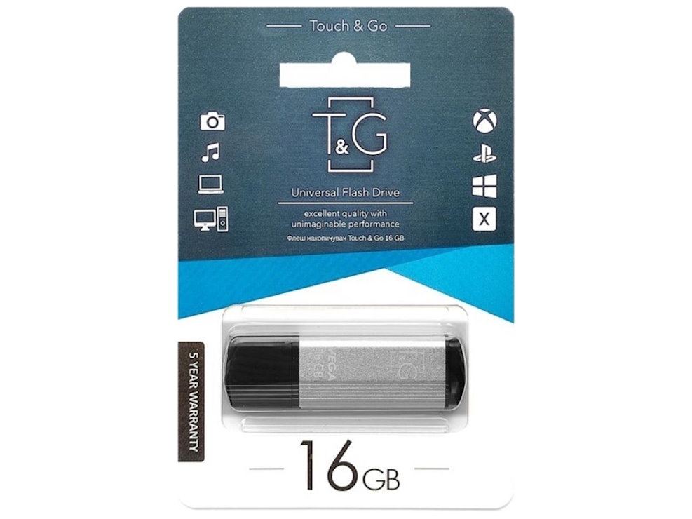 Флеш-карта «T&G» Vega 16 GB