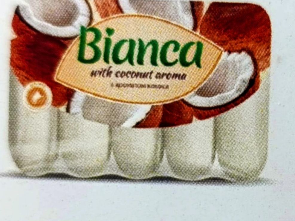 Мило «Кокос» тверде 5х70 г, ТМ Bianca