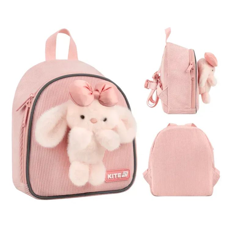Рюкзак «Pink Bunny» 22х9х20 см 538, Kite Kids