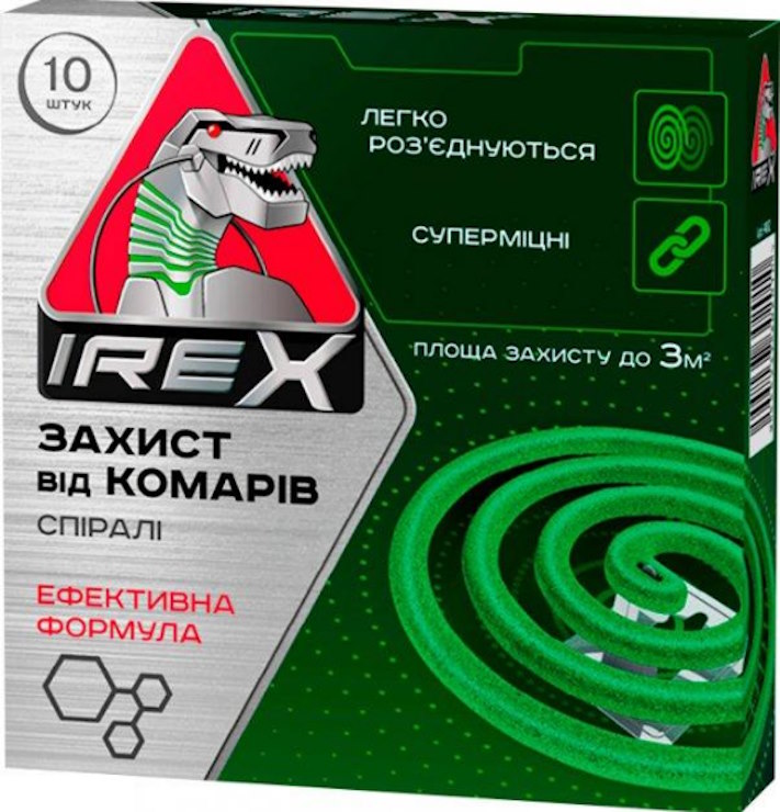 Спіраль від комарів 10 шт в упаковці, ТМ IREX